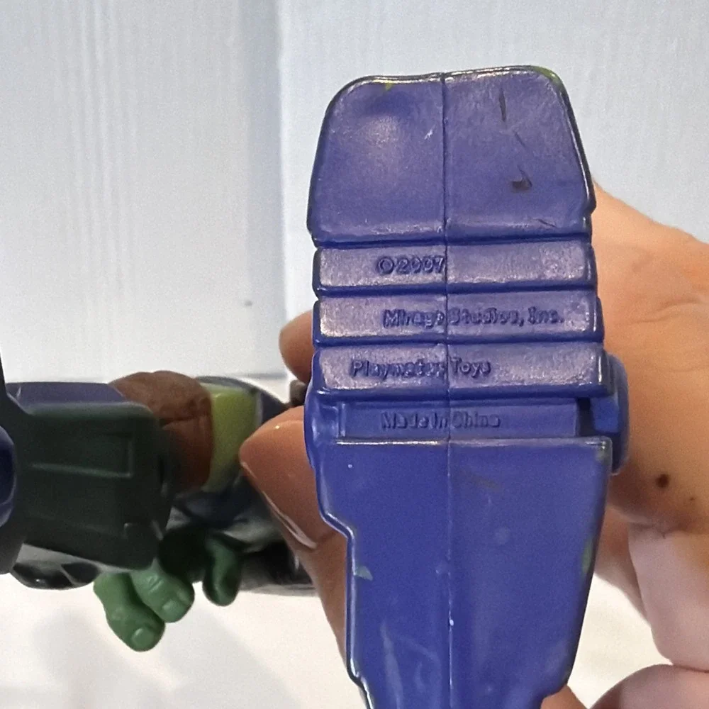 TMNT Donatello Figure 2007 Playmates Battle Shell‎ Tech Gear Variant